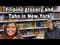 Filipino Grocery and Taho in New York Philippine Store Kabayan in Queens