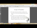 CSC201 Chapter9 ObjectsAndClasses Part7