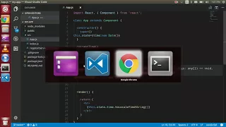 React Js tutorial 16 make simple time clock with react js