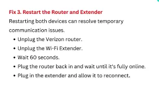 How to Fix Slow Blinking White Light on Verizon Extender - Troubleshooting