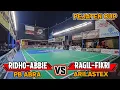 Download Lagu HEBOH ! CEPET BANGET TANGANNYA | RIDHO/ABBIE [PB ABRA]  VS RAGIL/FIKRI [PB ARILASTEX] | PEJATEN CUP