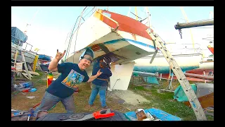 #62 – Welding up a leaky bottom