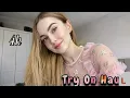 Lagu 4K Lingerie Try-On Haul 2025 | Transparent Mesh Micro Bikini Outfits
