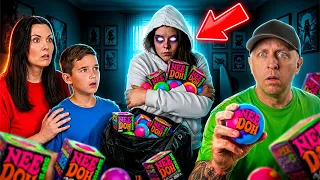 Moms EVIL TWIN STOLE Our Viral Squishies!
