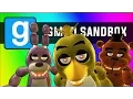 Gmod Five Minutes at Freddy s Garry s Mod Sandbox Funny Moments