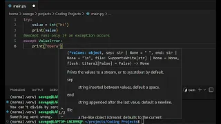 I m Learning Python Day 14 Error Handling with
