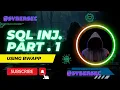 SQL injection using bwapp machine sql injection part 1 sql injection ethical hacking
