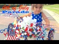 DIY Fourth Of July Parade Float Ideas - Tricycles Bikes Wagons