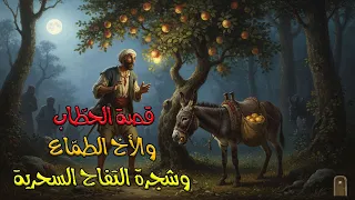 قصة الحط اب والأخ الطم اع وشجرة التفاح السحرية التي بد لت العمر بالع برة 