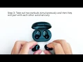 1 Onyx Neo True Wireless Earbuds How to Pair for the First Time