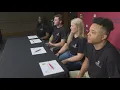 I m going to school for free Students sign up to work at UPS during college signing day
