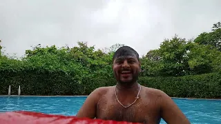 Rainy season - Swimming pool fun #echosmart