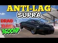 Forza Horizon 5 Fastest ANTI LAG Toyota Supra 1600HP Drag Build Tune