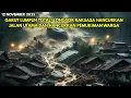 DARURAT GARUT SELATAN! LONGSOR RAKSASA SETEBAL 4 METER TUTUP JALAN PROVINSI DAN PEMUKIMAN WARGA!