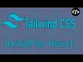 Install Tailwind For React - React for Tailwind Tutorial