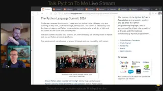 Python Language Summit 2024 - Talk Python to Me Ep 475