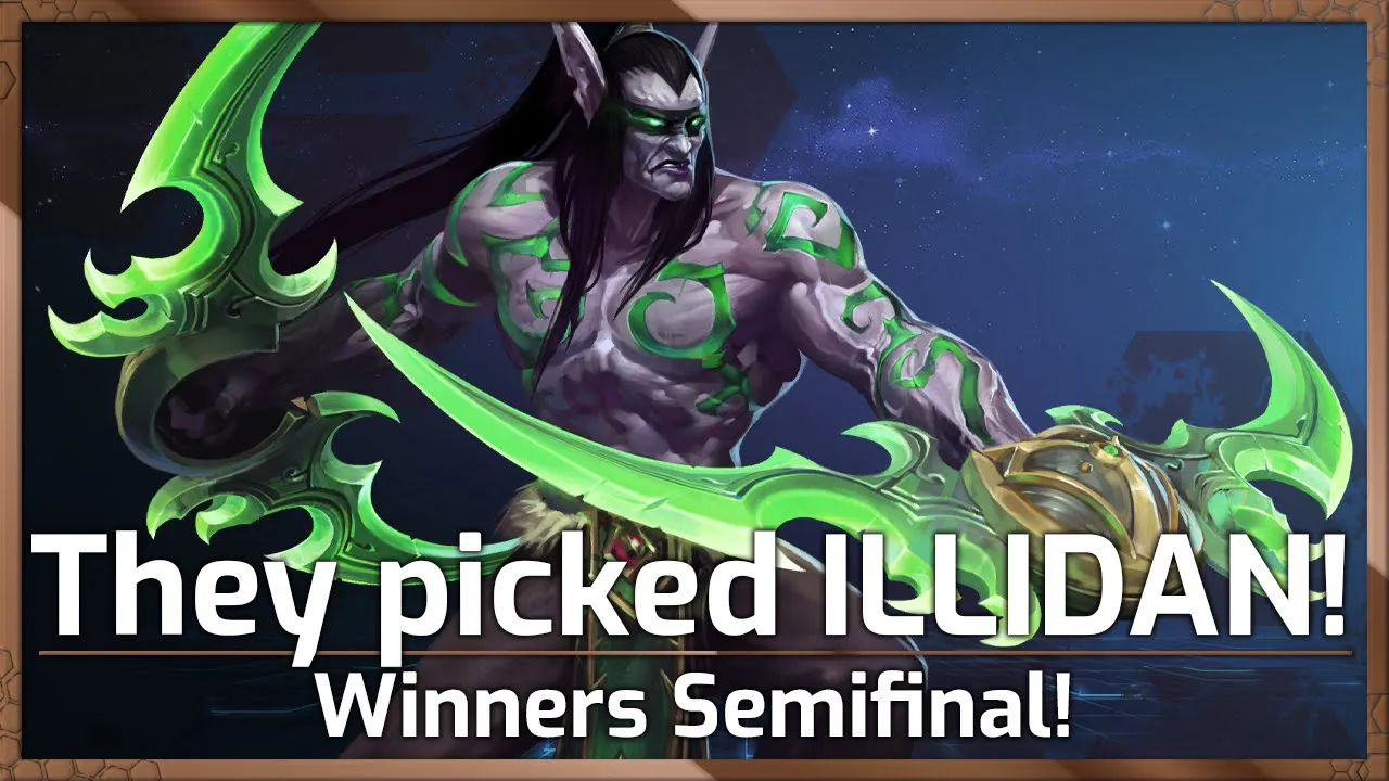 SEMIFINAL: They picked ILLIDAN! -  Underdog Cup Group A - Heroes of the Storm