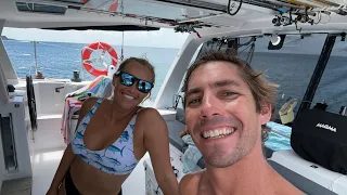 Caribbean Sailing LIVE (we caught fish)