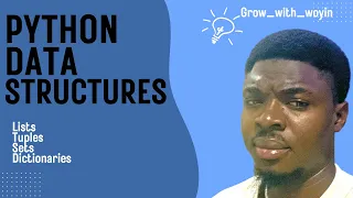 Python Data Structure Lists Tuples Sets Dictionaries
