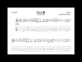 "Catch Me" - Joe Pass (Jazz Guitar Transcription)