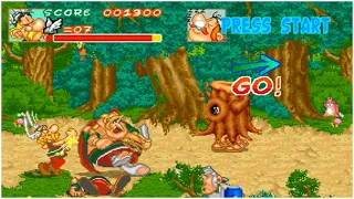 Asterix Full Longplay Arcade MAME Godmode 1992 