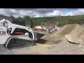 2005 Bobcat T190 Rubber Track Skid Steer Loader Cab Heat Air New Tracks For Sale