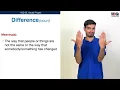 Difference 1EQ ISL Vocab
