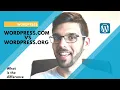 wordpress COM vs wordpress ORG what is the difference - explained 2020
