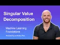 Singular Value Decomposition Topic 35 of Machine Learning Foundations