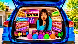 FIZEMOS UM ESCONDERIJO SECRETO NO CARRO -  TSUM TSUM SAHUR Descobriu?