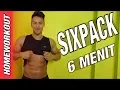 LATIHAN SIXPACK DI RUMAH DALAM 6 MENIT