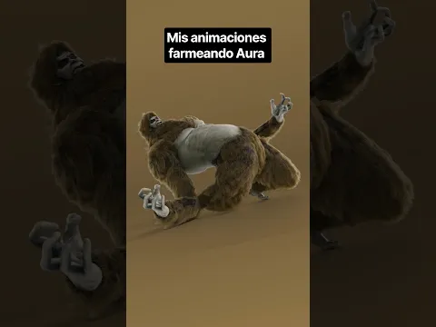 Titan bestia farmeando Aura #animation #beasttitan #aura