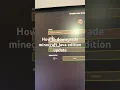 How to downgrade minecraft Java edition update
