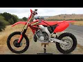 Stunning Rebuild of a 20-Year-Old Dirt Bike 2002 CR250