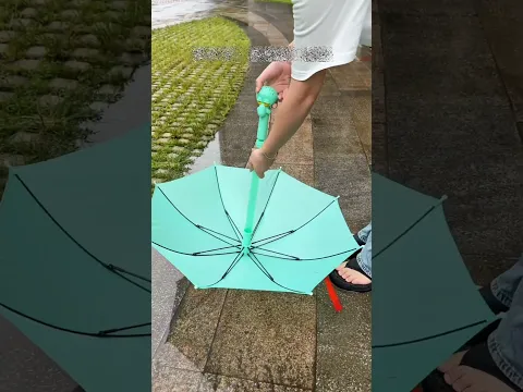 This Umbrella Is Actually a Water Gun😲