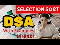 Selection sort Algorithm in Hindi with example Selection sort in python Data Structures Tutorials