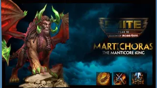 Smite Martichoras perfect build