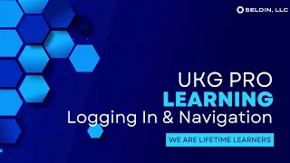UKG Pro Learning Logging In Navigation