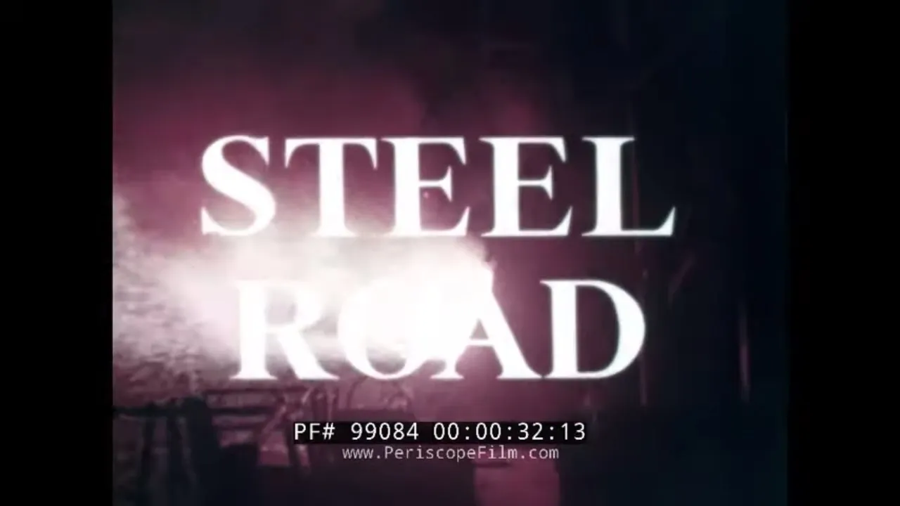 1956 BRITISH STEEL INDUSTRY FILM "STEEL ROAD" HENRY BESSEMER MINES & MINING 99084