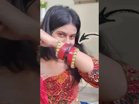 Navratri Bangles from Plastic ⨠#navratri #outfit #diy #bangles #navratrispecial #minivlog #haul