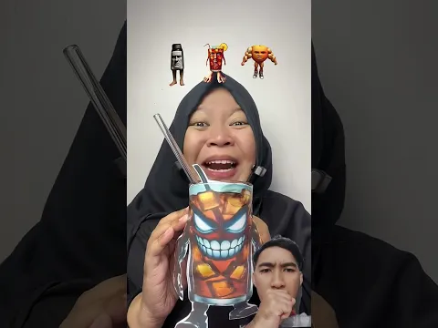 MAKAN MAKANAN SESUAI ANOMALI #humor #funny #mukbang #asmr #jajanan #anomali #brainrot