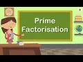 Prime Factorisation Mathematics Grade 4 Periwinkle