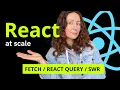 The Ultimate Guide to React Server State fetch vs React Query vs SWR