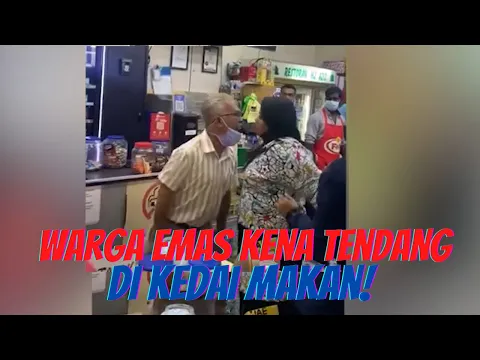 Download MP3 [VIRAL] Bertengkar Pasal Cuti, WARGA EMAS DITENDANG di Kedai MAKAN