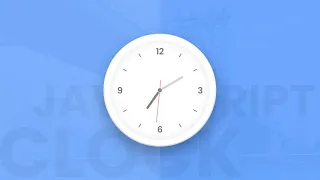 Working Analog Clock Using Html5 CSS3 Javascript