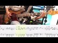 tab譜 / 群青日和  東京事変 / ベース 弾いてみた / ドラム 打ち込んでみた / タブ譜 Bass Drums Cover Score