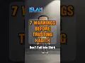 Download Lagu 7 Waarschuwingen voordat u op Hadith vertrouwt. Val niet in shirk. Voldoet Hadith aan deze tests?