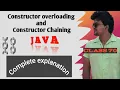 Constructor Overloading and Constructor Chaining in Java complete explanation