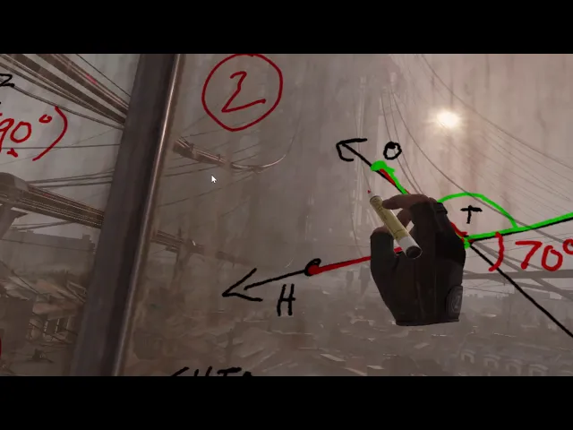 Let's Play: Angle Vocabulary Review (in Half Life: Alyx) - Supplementary, Vertical and Complementary
