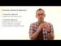 3 2 Choosing A Research Approach